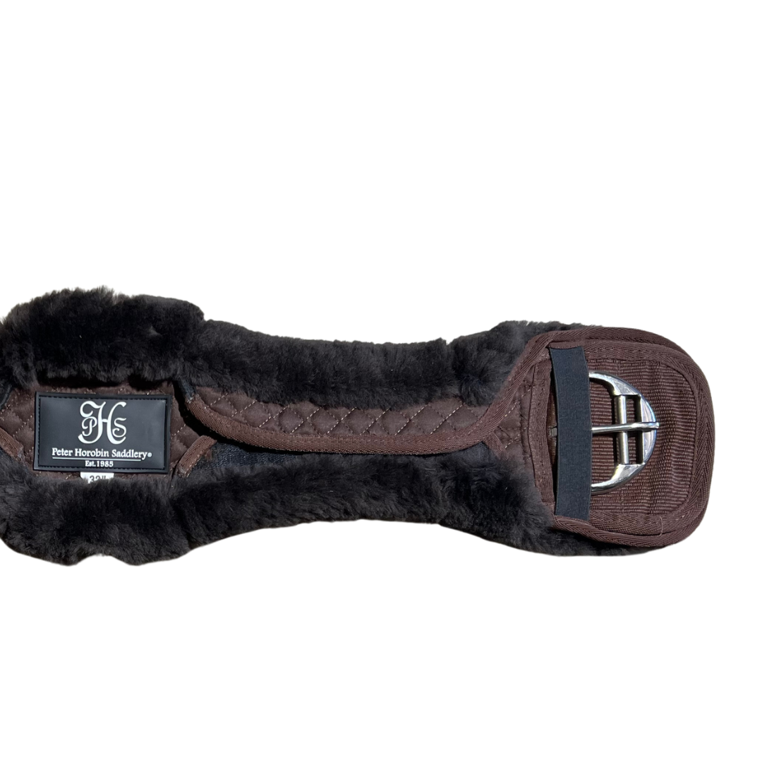 PHS Sheepskin Cinch Girth Brown