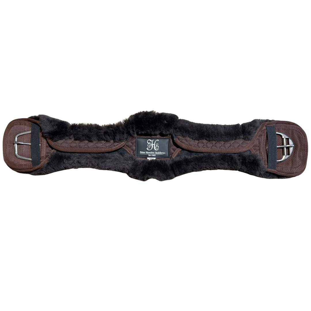 PHS Sheepskin Cinch Girth Brown