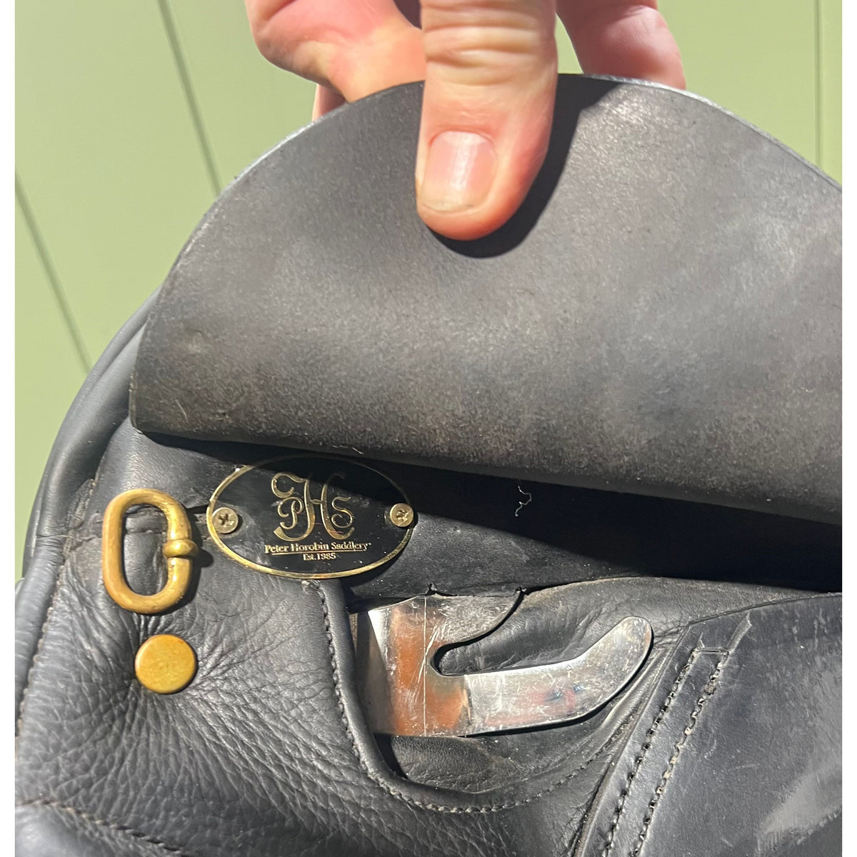 Classic Dressage 16" Black Leather
