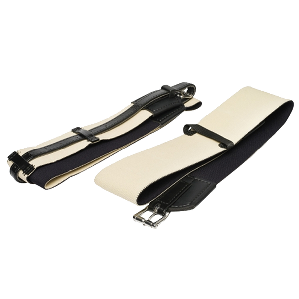 Surcingle Set Elastic girth and surcingle set for trackwork
